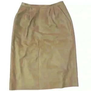 Christian  Dior sport brown pencil skirt